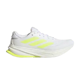 Кроссовки Adidas Wmns Supernova Rise 2 White Hi-Res Yellow, белый jr7689 | white hi-res yellow