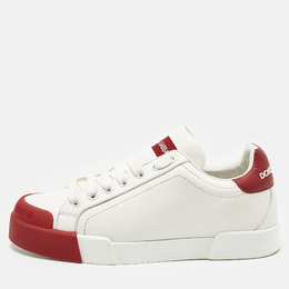 Dolce & Gabbana: Белые кроссовки  Portofino