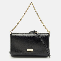 Kate Spade: Чёрная сумка через плечо 