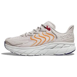 Кроссовки унисекс с низким верхом серые/оранжевые Hoka One One 1141550-nbs | gray/orange