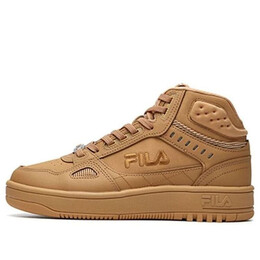 Кроссовки high top retro basketball shoes clay yellow Fila, желтый f12w141211fcl | yellow