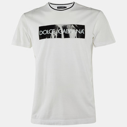 Dolce & Gabbana: Белая футболка  T