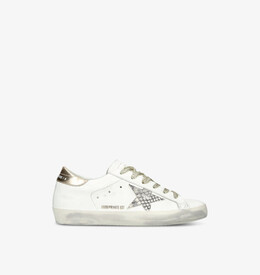 Низкие кожаные кроссовки Superstar с аппликацией в виде звезды Golden Goose, мультиколор r04386962 | white/comb