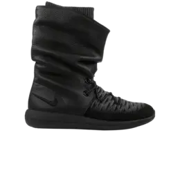 Кроссовки Nike Wmns Roshe Two High Flyknit 'Black', черный 861708 001 | black