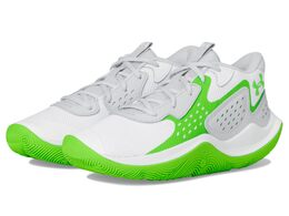 Кроссовки Unisex Under Armour JET '23, цвет White/Green Shock/Green Shock 9882464 | white/green shock/green shock