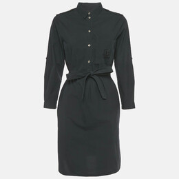 Burberry: Синее платье 