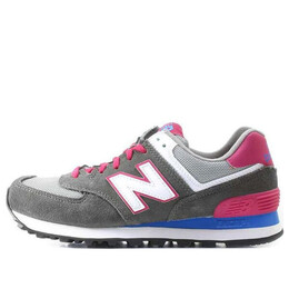 Кроссовки 574 New Balance, серый wl574cpw | grey/pink/blue/white