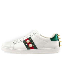 Кроссовки ace studded Gucci, белый 431887-a38g0-9064 | white