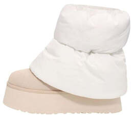 Кроссовки classic mini dipper puffer boots Ugg, белый 1158275-wcrm | white