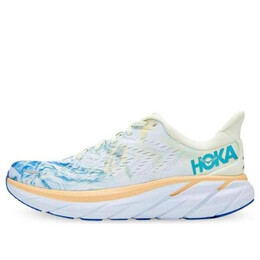 Кроссовки clifton 8 wide 'white blue' Hoka One One, белый 1121375-tgt | white/blue
