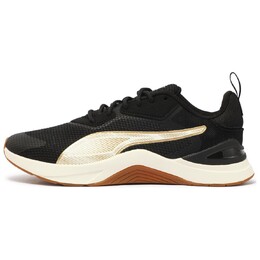 Кроссовки Puma Infusion Training Shoes Women's Low-top Black, White, Gold, черный 378784-01 | black, white, gold