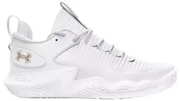 Женские волейбольные кроссовки Under Armour Flow Ace Low, белый/золотой 11243531 | white/gold