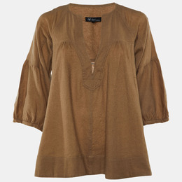 Isabel Marant Etoile: Коричневая блуза 