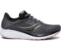 Кроссовки для бега Women's Guide 14 в цвете Charcoal/Rose Saucony 7882159292476 | charcoal/rose