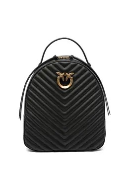 Pinko Love chevron leather backpack 21614262