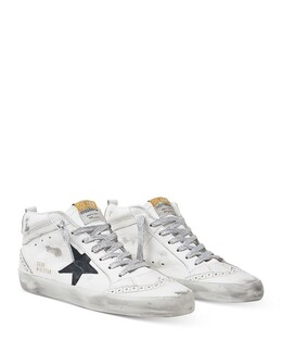 Женские кроссовки Mid Star Mid Top Golden Goose 4339513 | white/black