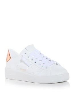 Женские низкие кроссовки Purestar Golden Goose 4794325 | white bronze