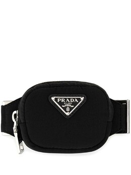 Prada поясная сумка с логотипом, черный 2tt1952dmk | черный