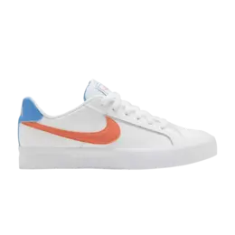 Nike Кроссовки Wmns Court Royale AC 'White Turf Orange', белый dn4244 181 | white turf orange