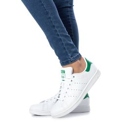 Зеленые кожаные кроссовки Adidas 0016183839 | green