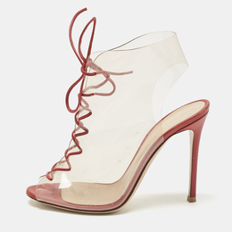 Gianvito Rossi: Красные ботинки  Helmut