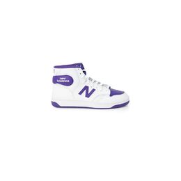 Фиолетовые кожаные кроссовки New Balance 0014714262 | purple