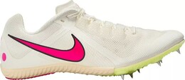 Легкоатлетические кроссовки Nike Zoom Rival Multi, белый/розовый 22nikazmrvlmltblktrc | white/pink