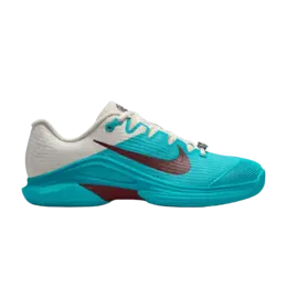 Кроссовки Wmns NikeCourt Air Zoom Vapor 12 Premium HC 'Dusty Cactus Dark Team Red', синий hj6650 300 | dusty cactus dark team red