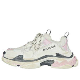 Кроссовки triple s 'white pink' Balenciaga, белый 524039w3cs29051 | white/pink