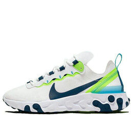 Кроссовки реагируют на элемент 55 Nike, синий bq2728-102 | navy blue/green