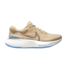 Nike Кроссовки Wmns ZoomX Invincible Run Flyknit 2 'Sesame Metallic Copper', коричневый dx1936 200 | sesame metallic copper