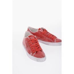 Пластиковые джинсовые кроссовки S-LEROJI Diesel, Red 0017338007 | red