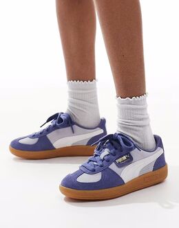 Кроссовки Puma Palermo в микс-синем цвете 139733364 | mid blue