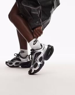 Кроссовки унисекс Nike Air Max Muse черного и металлического серебристого цветов 139762105 | black