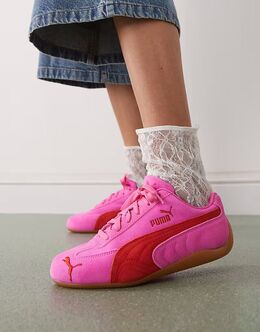Кроссовки Puma Speedcat OG розового и красного цвета 140855860 | pink