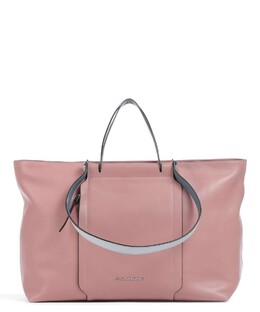Circle Шоппер 15″ мелкозернистая яловая кожа Piquadro, розовый ca6336w92-rogr | rosa