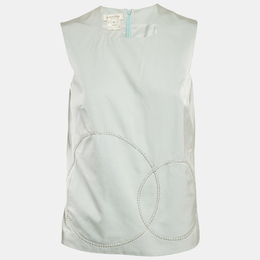 Lanvin: Зелёный топ 