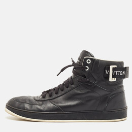 Louis Vuitton: Чёрные кроссовки 