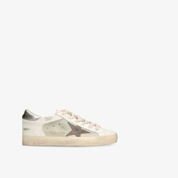 Кеды низкие кожаные Golden Goose с аппликацией, белый r04397598 | white/oth