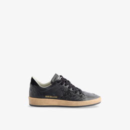 Кроссовки кожаные Golden Goose Ball Star, черный r04438427 | black