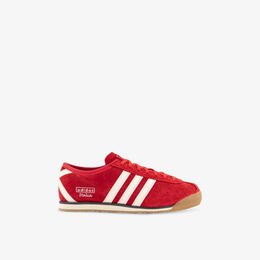 Кроссовки замшевые Adidas, кремовый / красный r04496205 | red cream white silver m