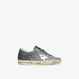 Кроссовки низкие Golden Goose с пайетками, серебряный r04482627 | silver