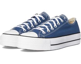 Кеды Converse Chuck Taylor All Star Lift Platform - Ox, цвет Slacker Blue/White/Black 10010238 | slacker blue/white/black