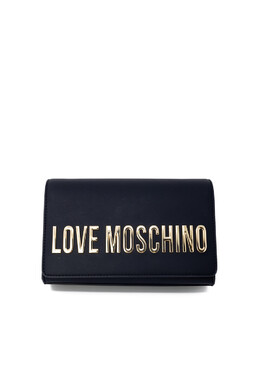Сумка Love Moschino с золотым логотипом, черный 90458 | black
