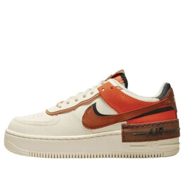 Кроссовки air force 1 shadow Nike, белый ci0919-114 | pale ivory/oxen brown