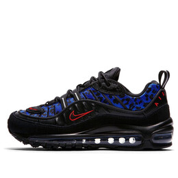 Кроссовки air max 98 премиум Nike, черный bv1978-001 | black/blue/red