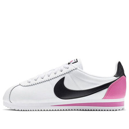 Кроссовки классические cortez prem Nike, белый 905614-106 | white/black-china rose
