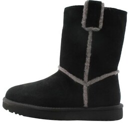 Кроссовки классические короткие с разливным швом Ugg, черный 1098078-blk | black