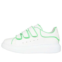 Кроссовки oversize sole sneakers 'white green' Alexander McQueen, белый 721410whgpf8964 | white/green