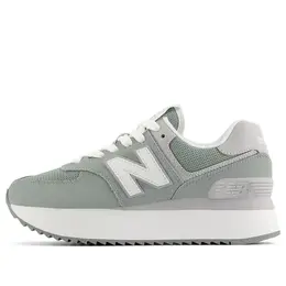 Кроссовки 574+ 'driftwood timberwolf' New Balance, мультиколор wl574zsg | juniper/raincloud/white